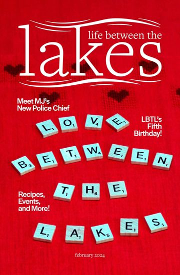 February 2024 cover: Love Between The Lakes